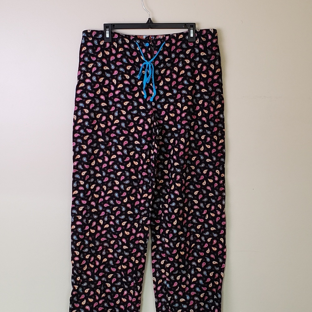 Vera Bradley Corduroy Pajama Lounge Pants Paisley